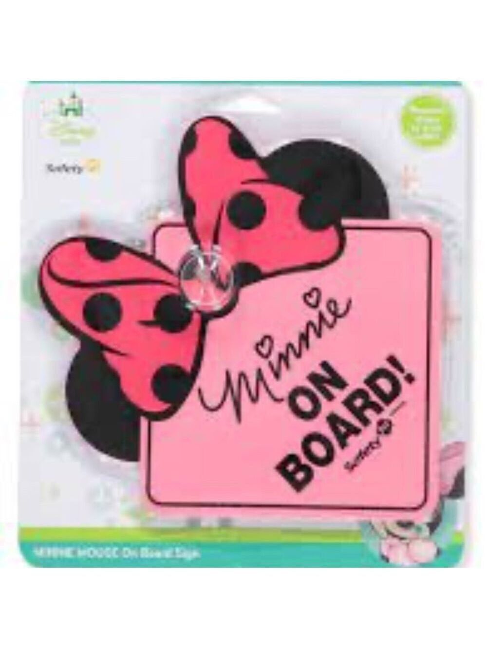 Disney Baby Minnie Mouse On Board Sign